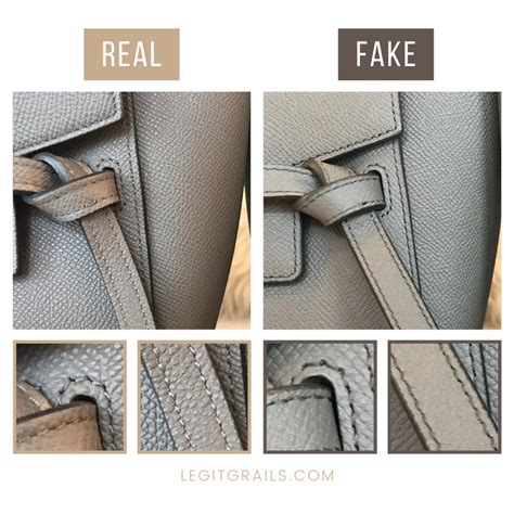 how to spot fake celine belt bag|counterfeit celine bags.